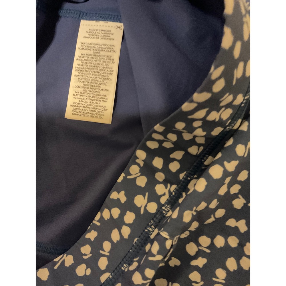 RLX Ralph Lauren Women's Golf Skort Navy White Floral Print Built-in Short XS - Picture 4 of 10